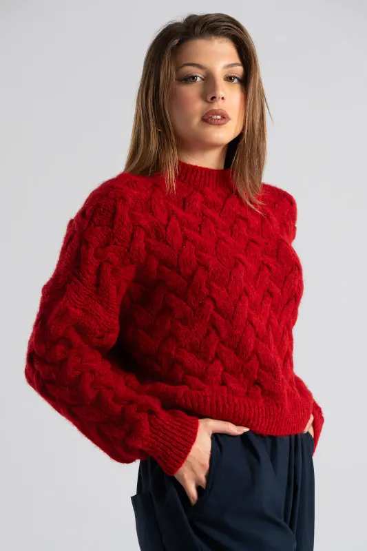 Μπλούζα Πουλόβερ Πλεκτό