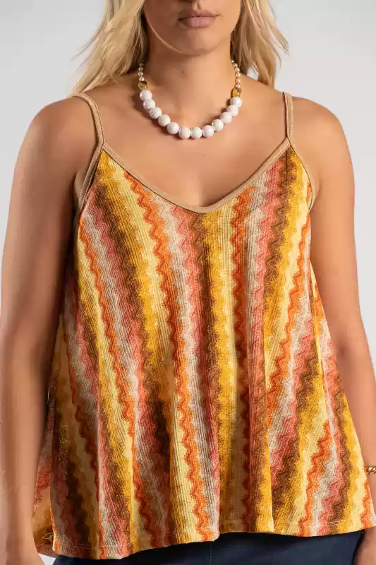 Blouse Retro Waves