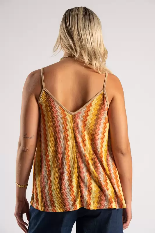 Blouse Retro Waves