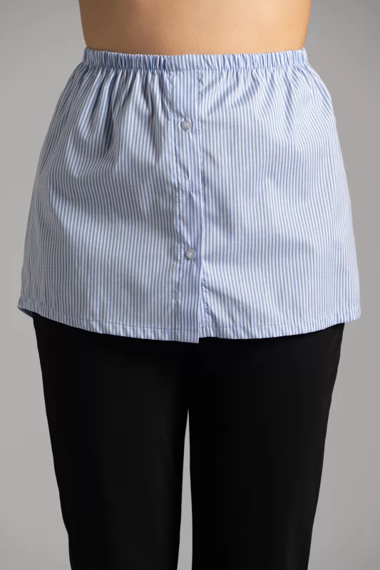 Blouse Striped Shirt Details 
