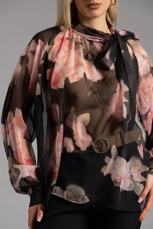 Blouse Roses Binding