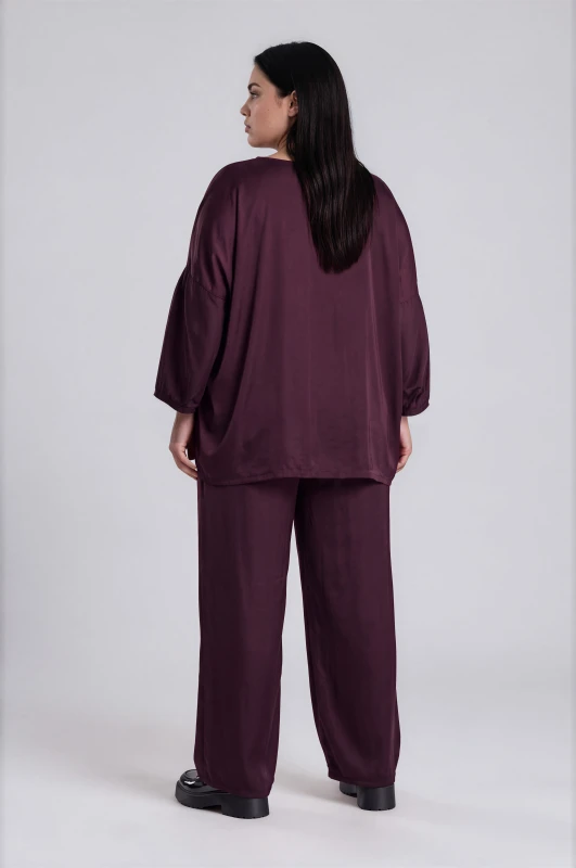 Μπλούζα Σατέν Oversized