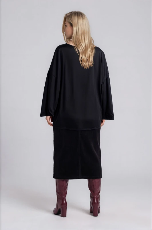 Μπλούζα Σατέν Oversized