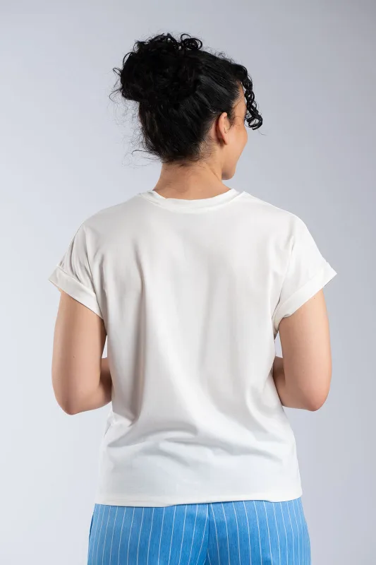 Μπλούζα Στρας Λεπτομέρειες