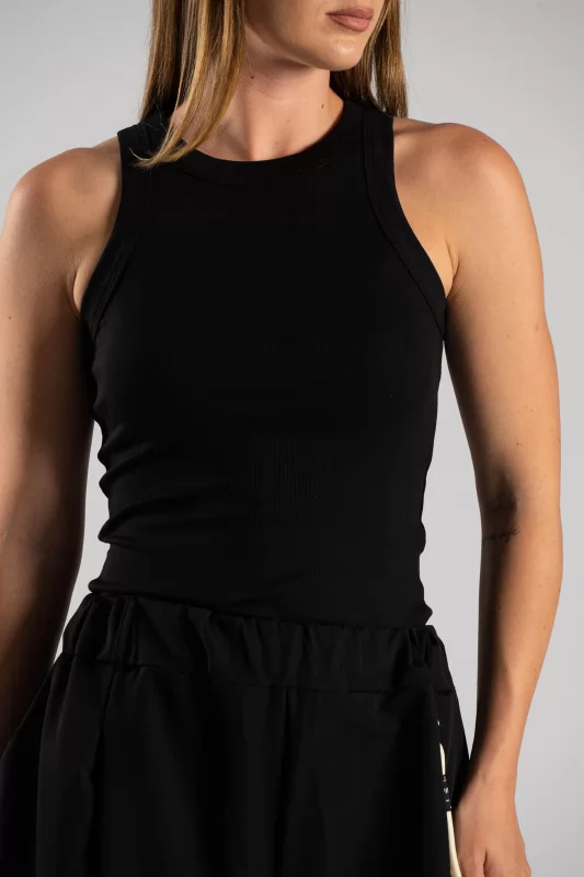 Blouse Tank Top Rib 