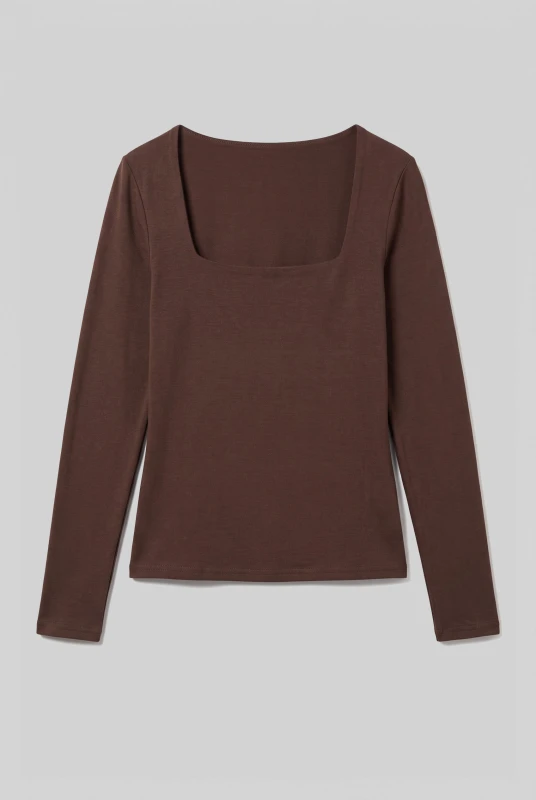 Blouse Square-Neck 