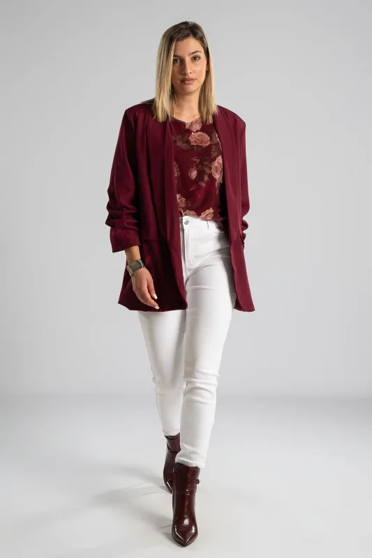 Blouse Floral Tulle 