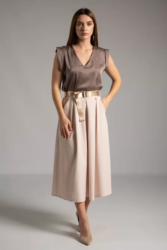 Blouse V Sleeveless