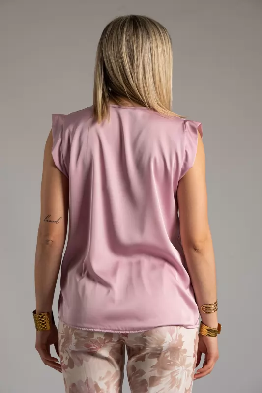 Blouse V Sleeveless
