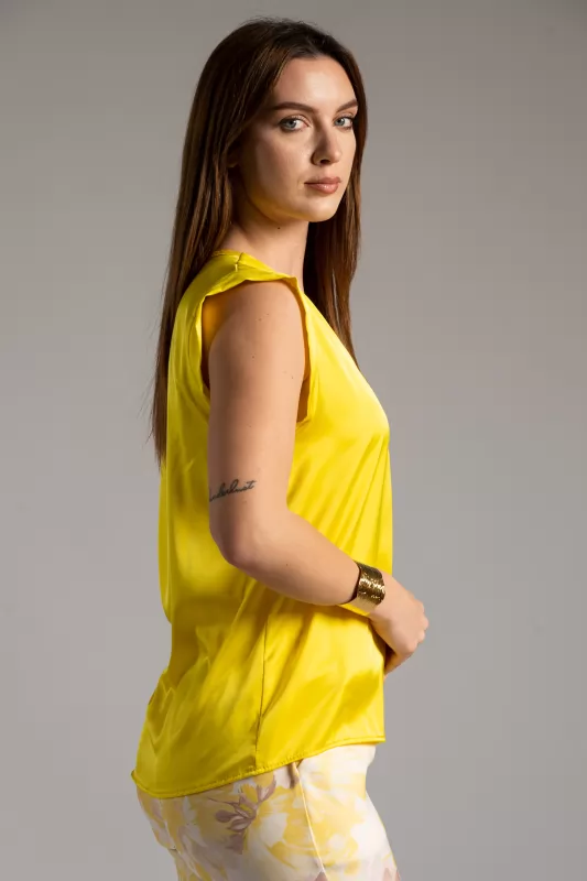 Blouse V Sleeveless