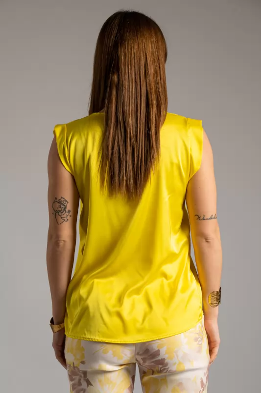 Blouse V Sleeveless