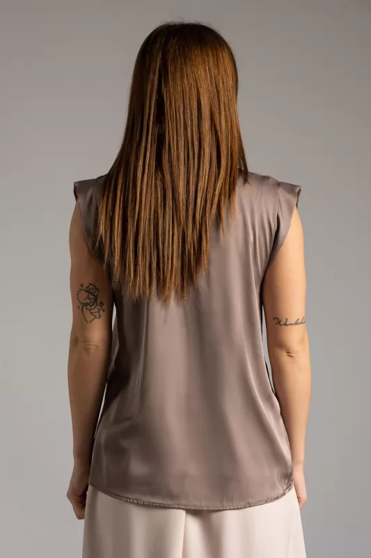 Blouse V Sleeveless