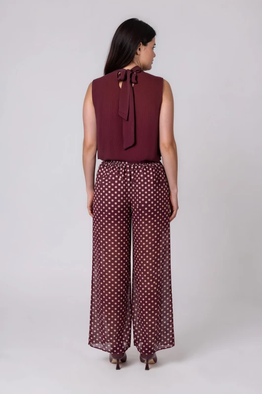 Blouse Wrapped with Tie 