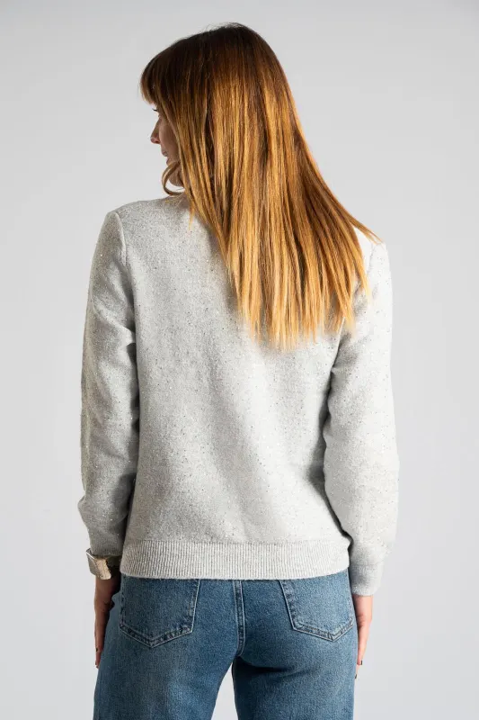 Blouse V-neck Small Pockets