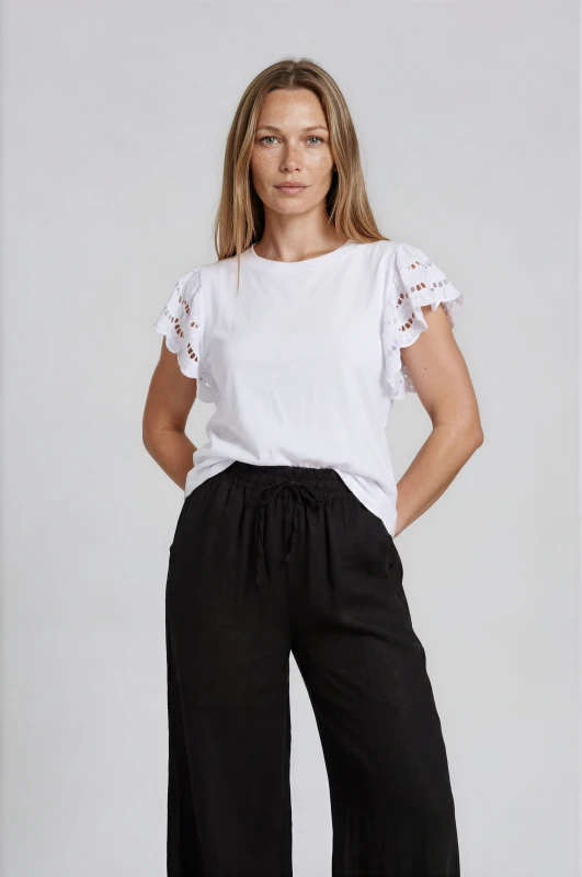 T-Shirt Cotton Kippur Sleeve 
