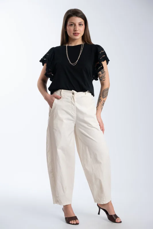 T-Shirt Cotton Kippur Sleeve 