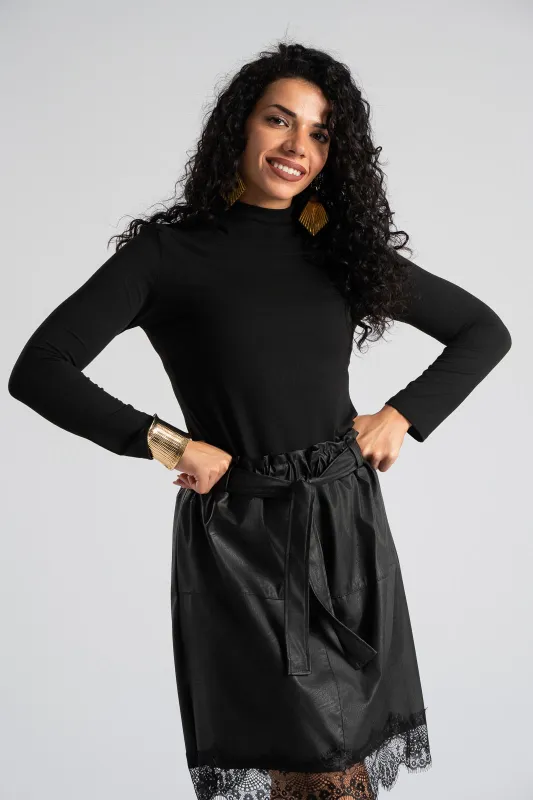 Μπλούζα Βαμβακερή Lupeto Λαιμόκοψη