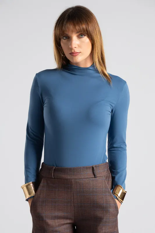 Μπλούζα Βαμβακερή Lupeto Λαιμόκοψη