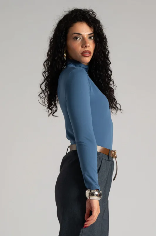 Cotton Blouse Lupeto Neckline