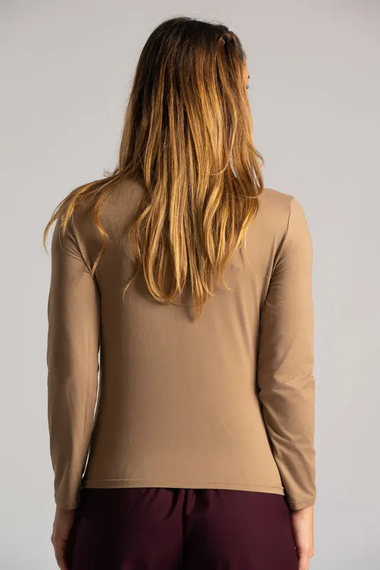 Cotton Blouse Lupeto Neckline