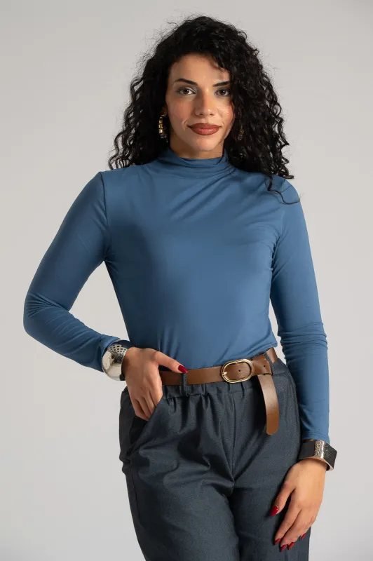 Μπλούζα Βαμβακερή Lupeto Λαιμόκοψη