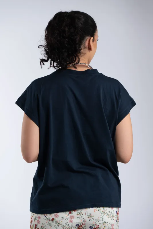 Cotton T-Shirt Round Neckline