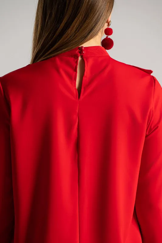 Blouse Ruffle Details