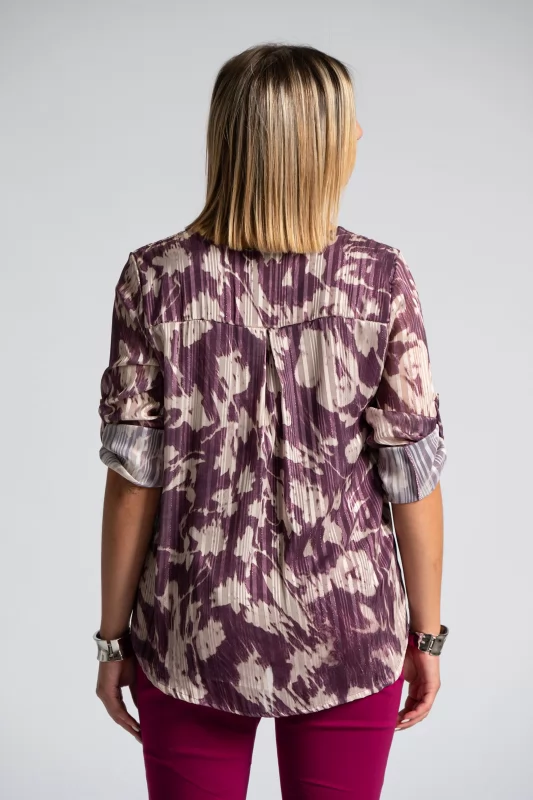 Blouse Waterfall Buttons