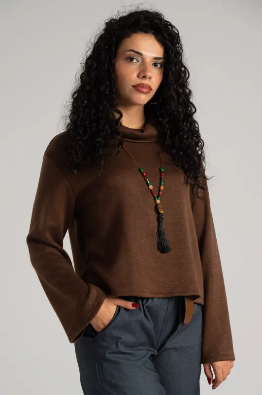 Μπλούζα Χαλαρό Ζιβάγκο Κολιέ