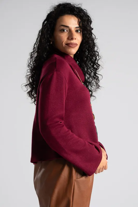 Μπλούζα Χαλαρό Ζιβάγκο Κολιέ