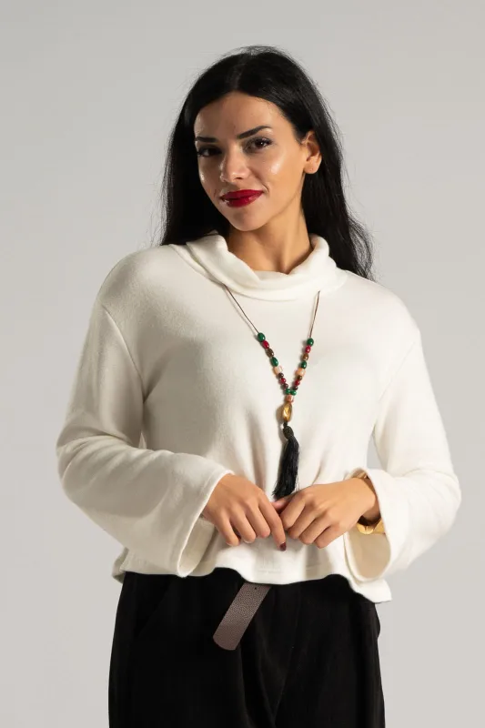 Μπλούζα Χαλαρό Ζιβάγκο Κολιέ