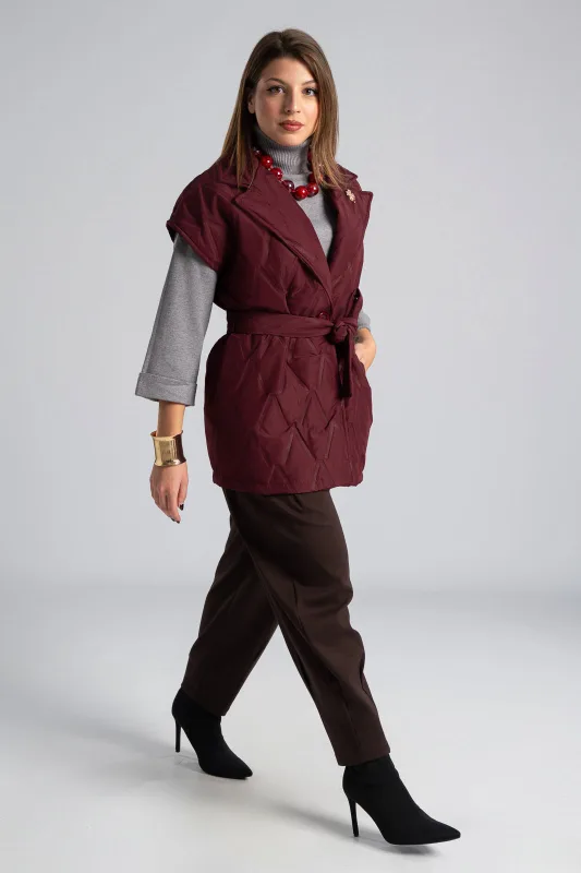 Turtleneck Blouse Front Opening