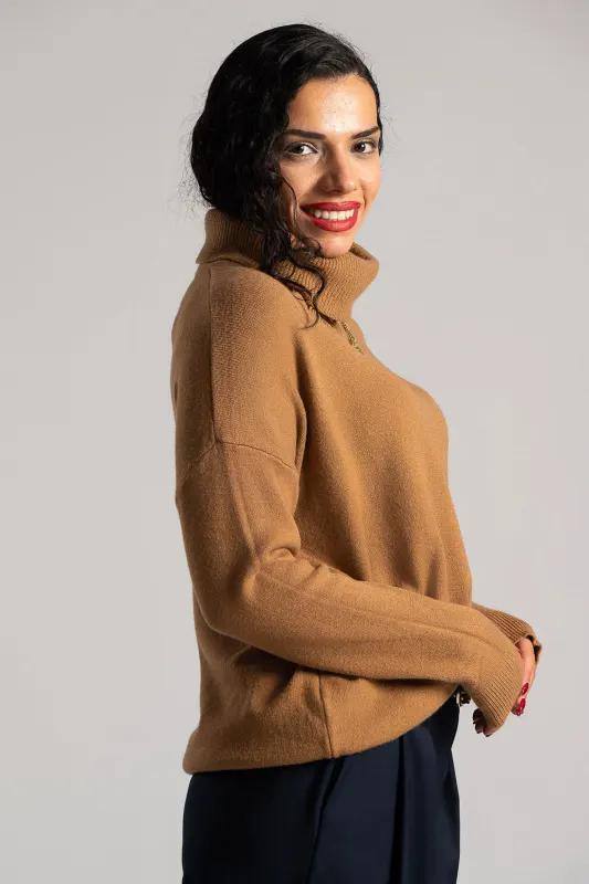 Blouse Basic Turtleneck