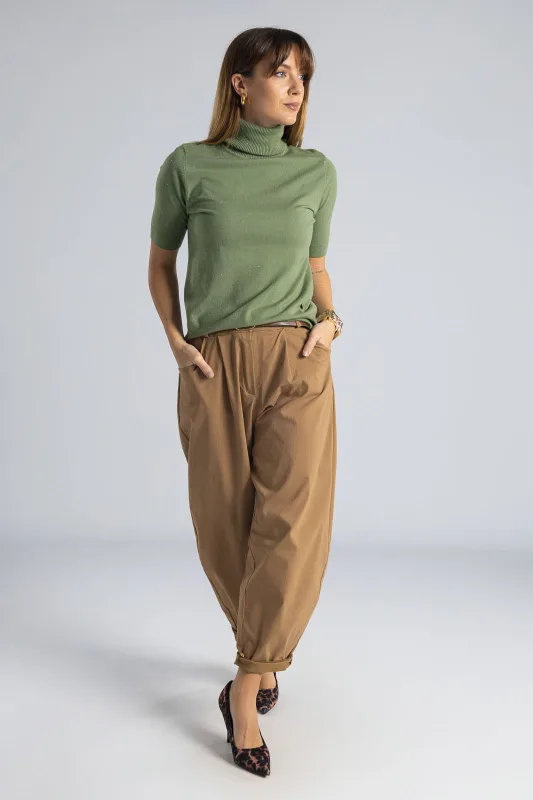 Μπλούζα Ζιβάγκο Κοντομάνικη Ασημοκλωστή