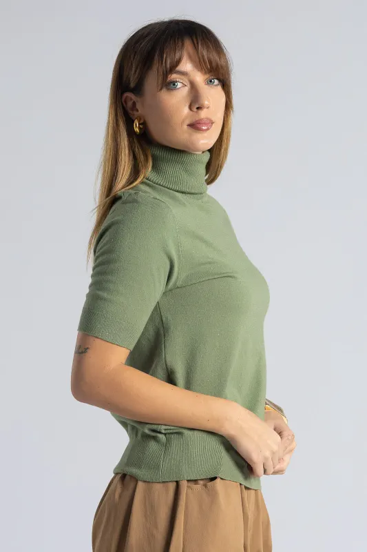 Μπλούζα Ζιβάγκο Κοντομάνικη Ασημοκλωστή