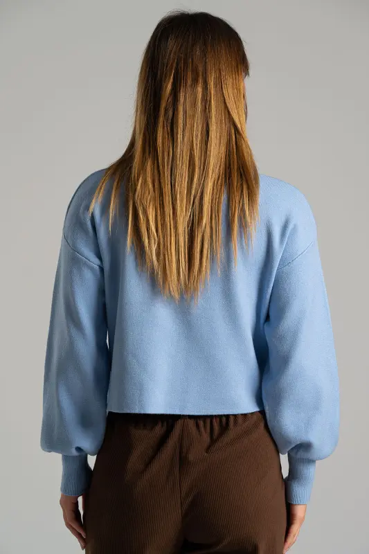 Μπλούζα Ζιβάγκο Μανίκια Balloon