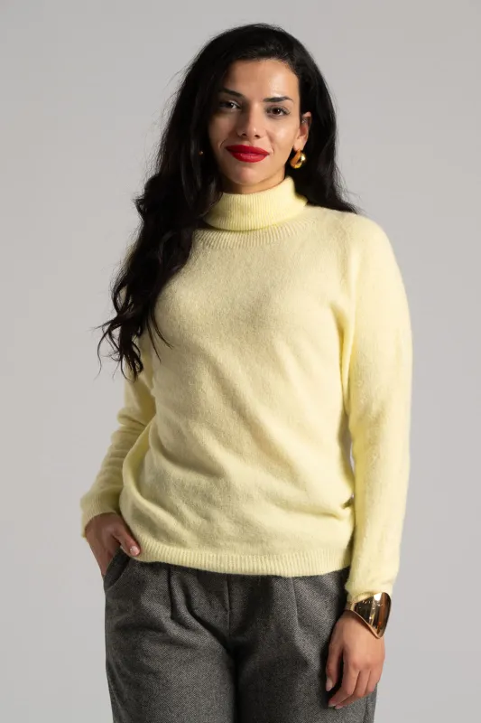 Blouse Τurtleneck, Single Color