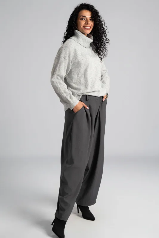 Blouse Turtleneck Sequins 