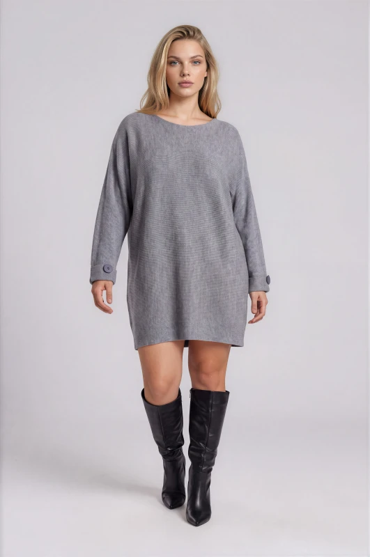 T-Shirt-Dress Thread Oversized 