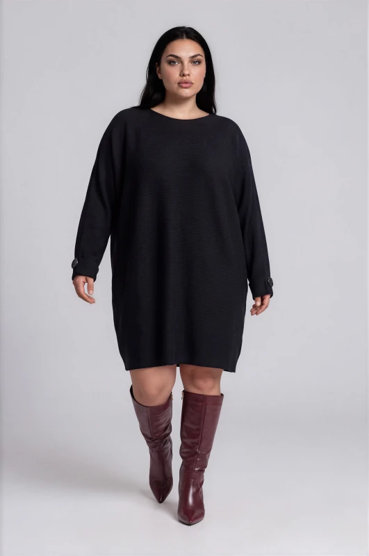 T-Shirt-Dress Thread Oversized 