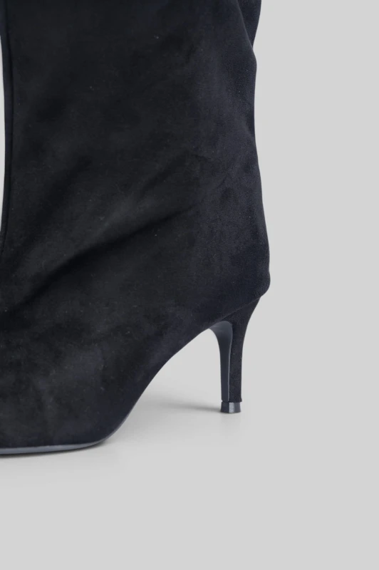 Μπότα Suede Μυτερή