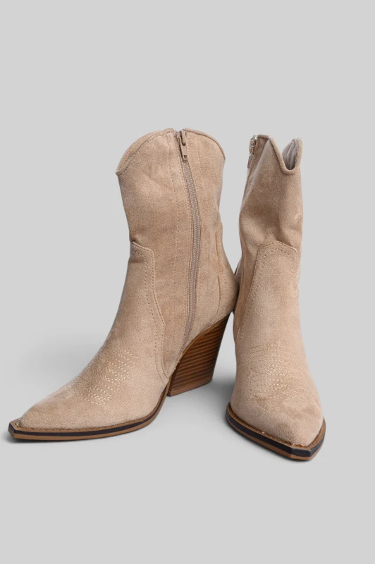 Ankle Boots Cowboy Suede