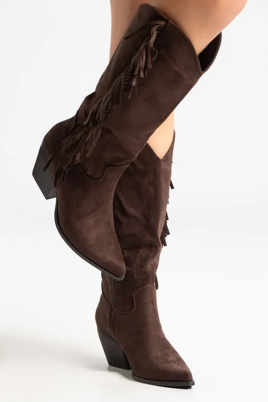 Boot Cowboy Suede 
