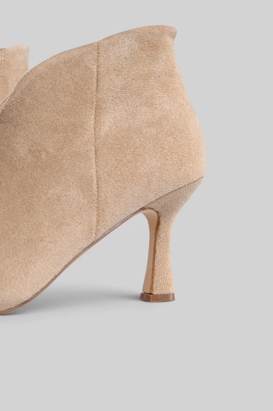 Ankle Boots Suede Pointed-Toe 