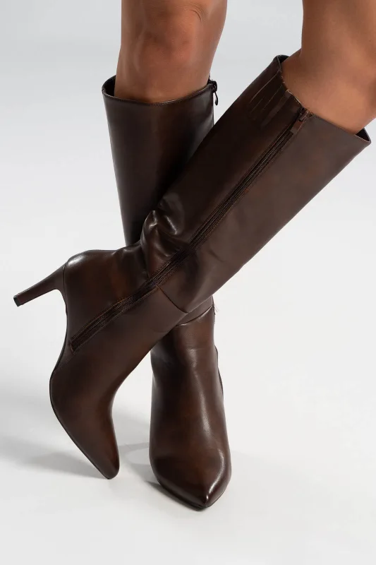 Boots Knee-High Pointed 