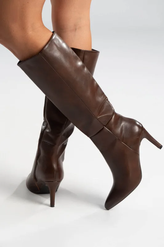 Boots Knee-High Pointed 