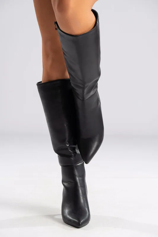 Boots Knee-High Pointed 