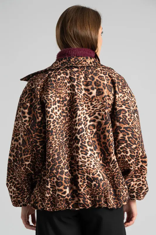 Μπουφάν Bomber Leopar