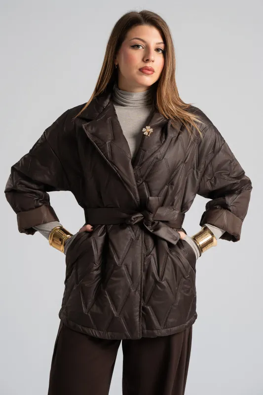 Cardigan Quilted Pin Belt