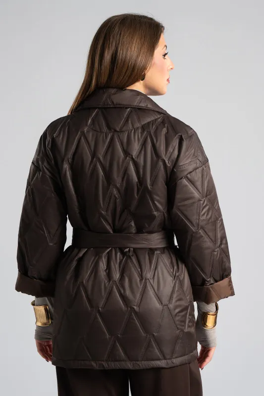 Cardigan Quilted Pin Belt